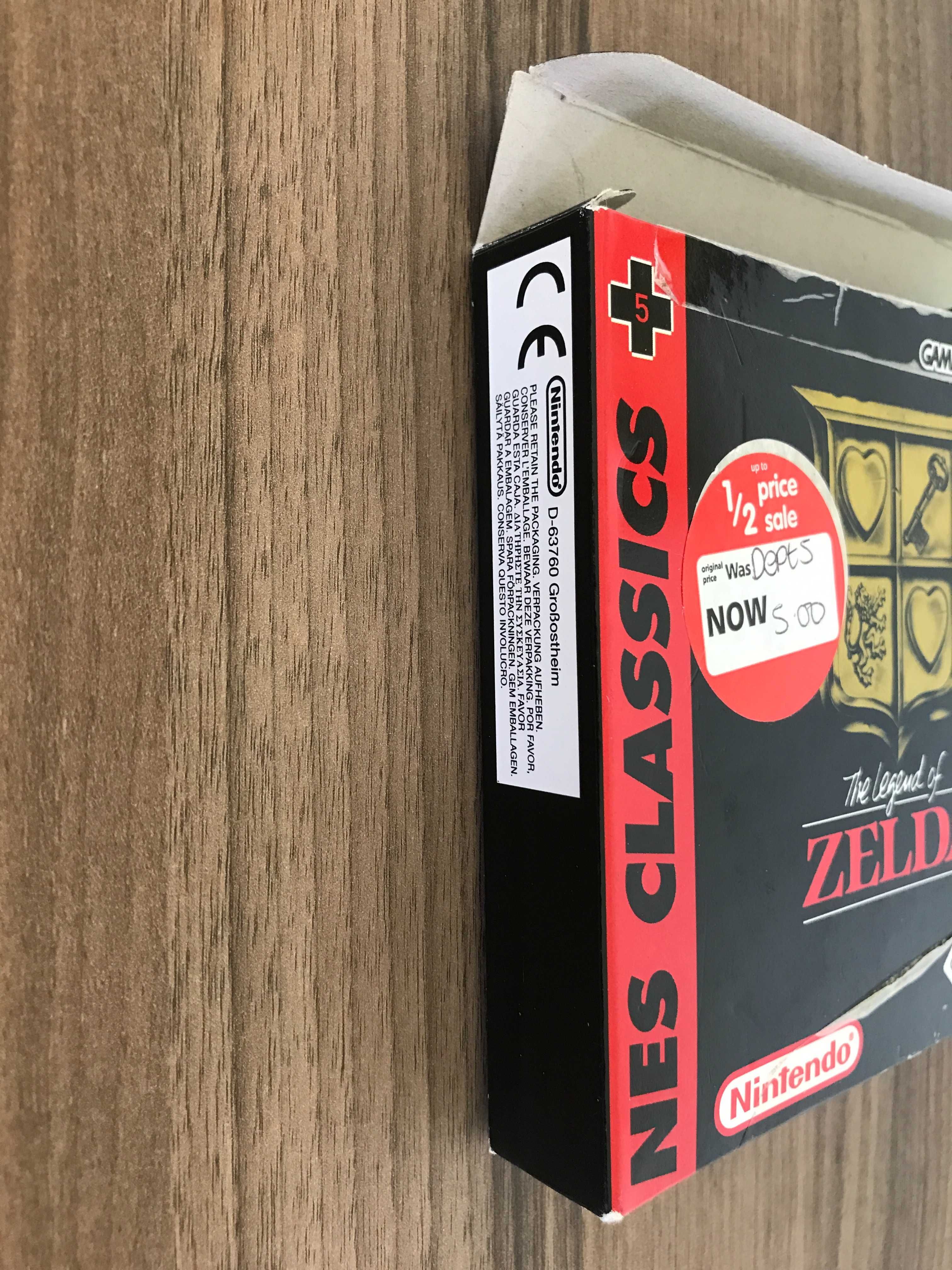 Game Boy Advance - The Legend of Zelda 1, NES GBA unikat kolekcja