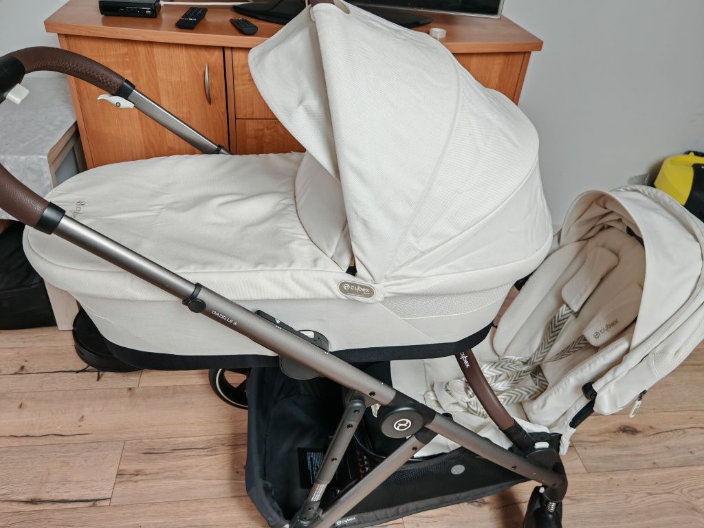 Cybex gazelle S seashell beige
