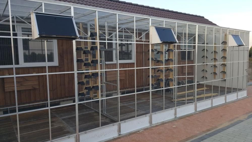 Nowoczesne woliery dla gołębi i innych zwierząt! Najwyższa jakość