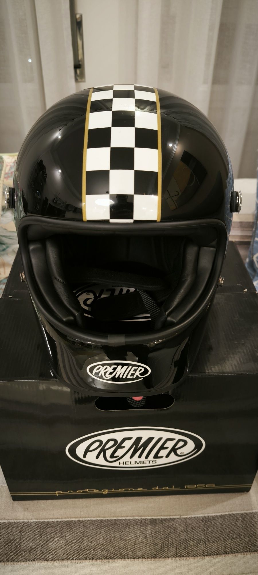 Capacete estilo retro Premier
