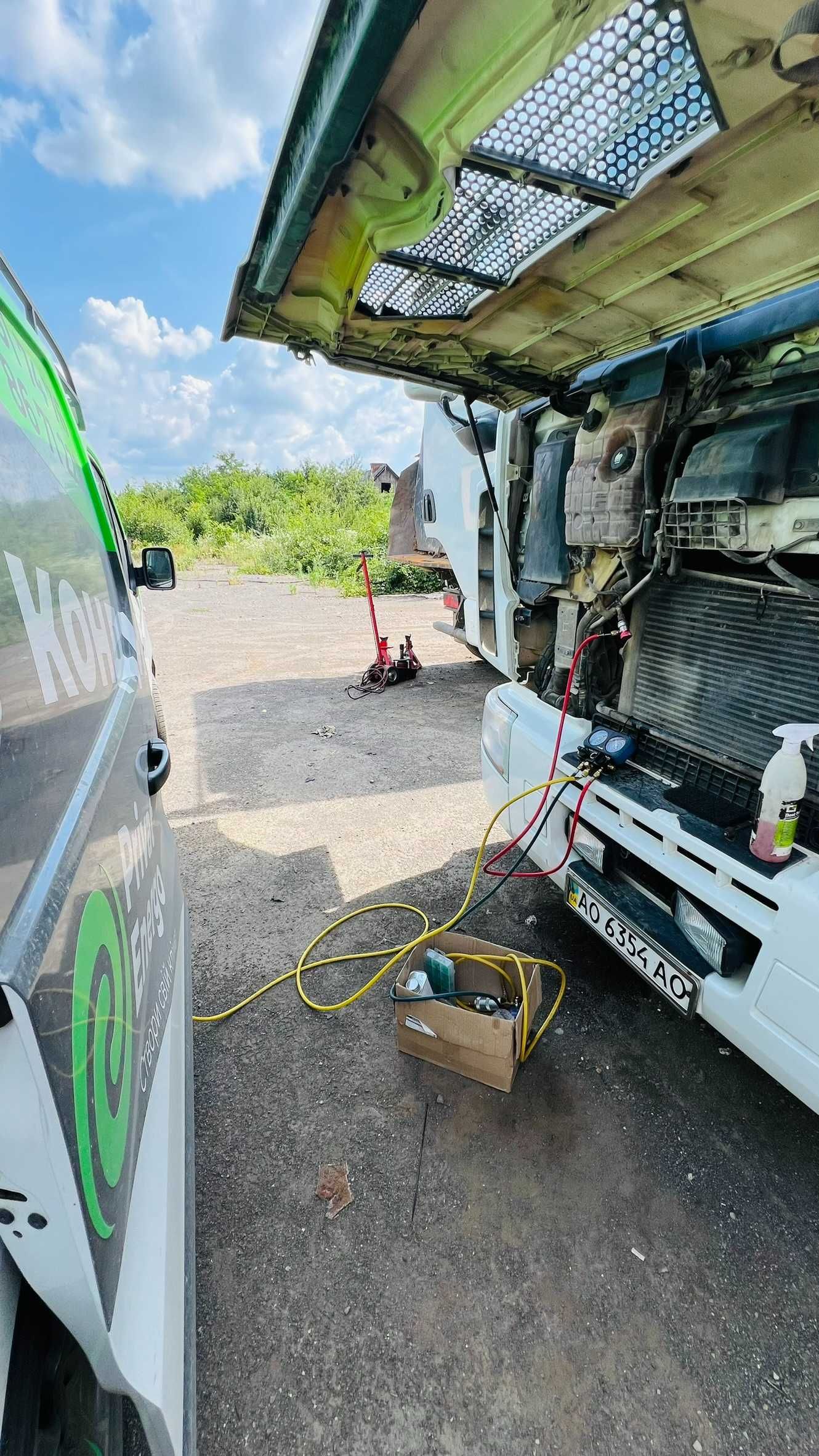 "TIR" Заправка кондиціонерів для вантажних автомобілів та спец техніки