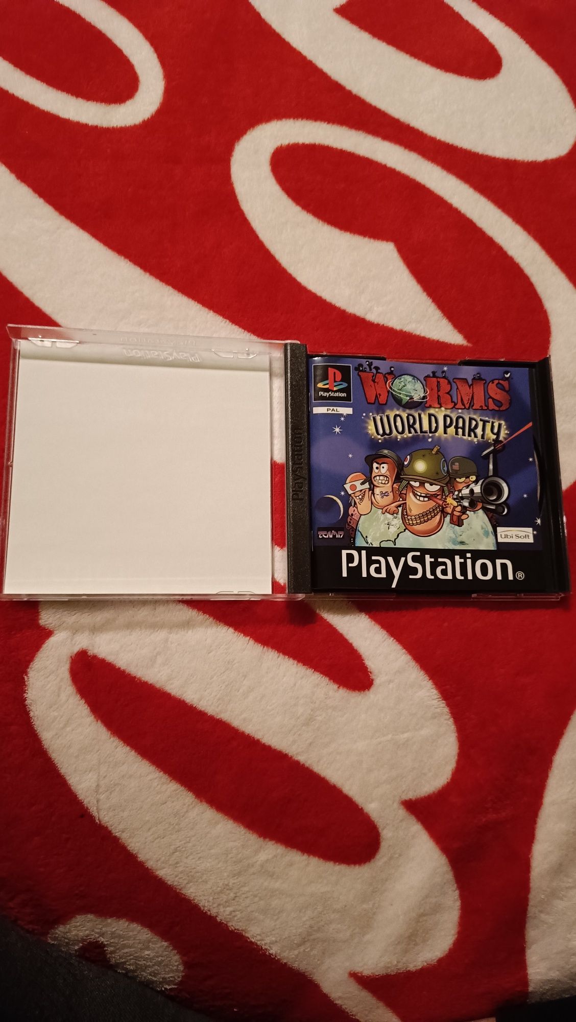 Worms World Party PS1 PSX PlayStation One