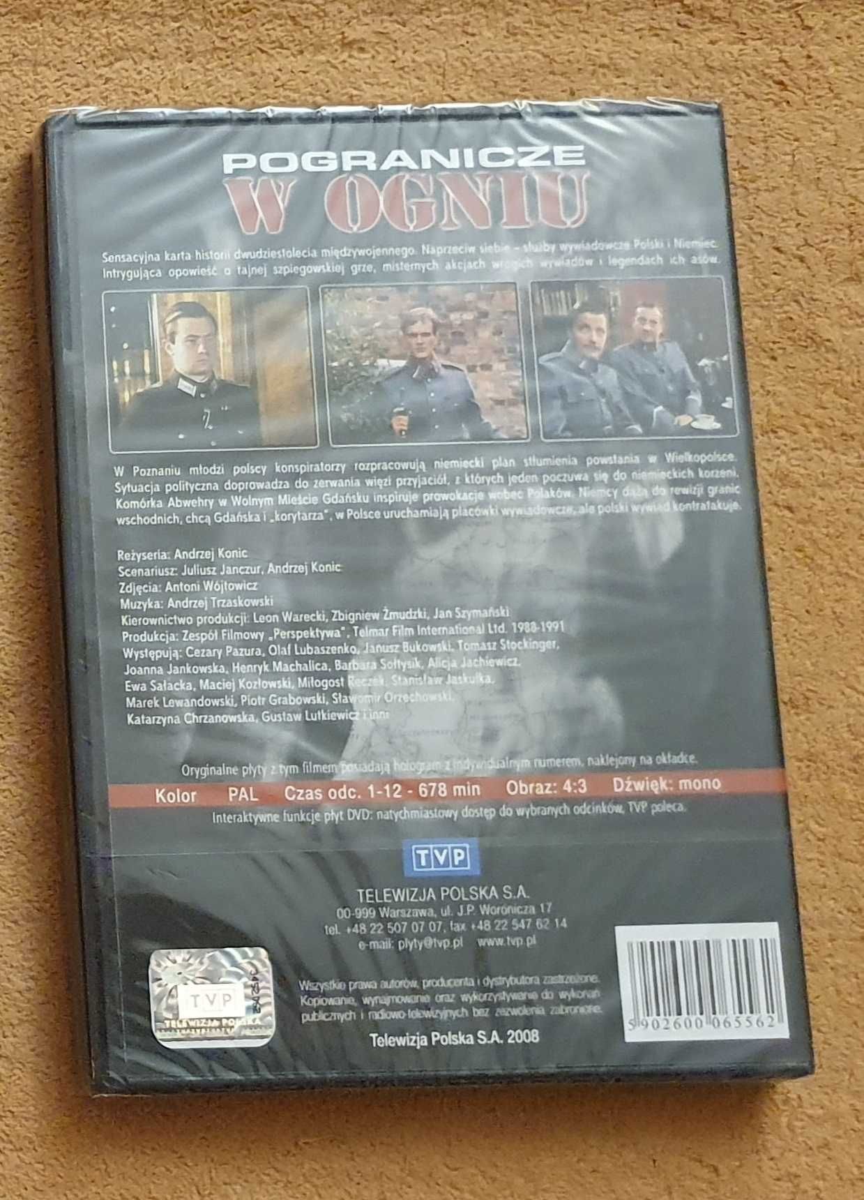 Film: "Pogranicze w ogniu" część 1 - płyta DVD - FOLIA