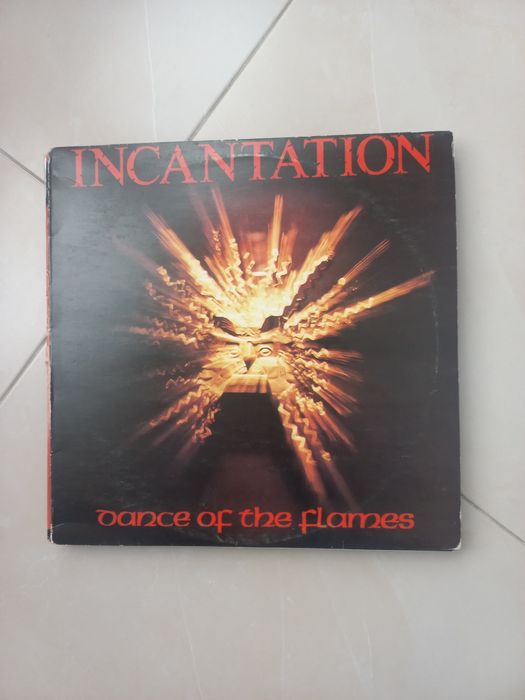 Vinil lp incantation , dance of the flames