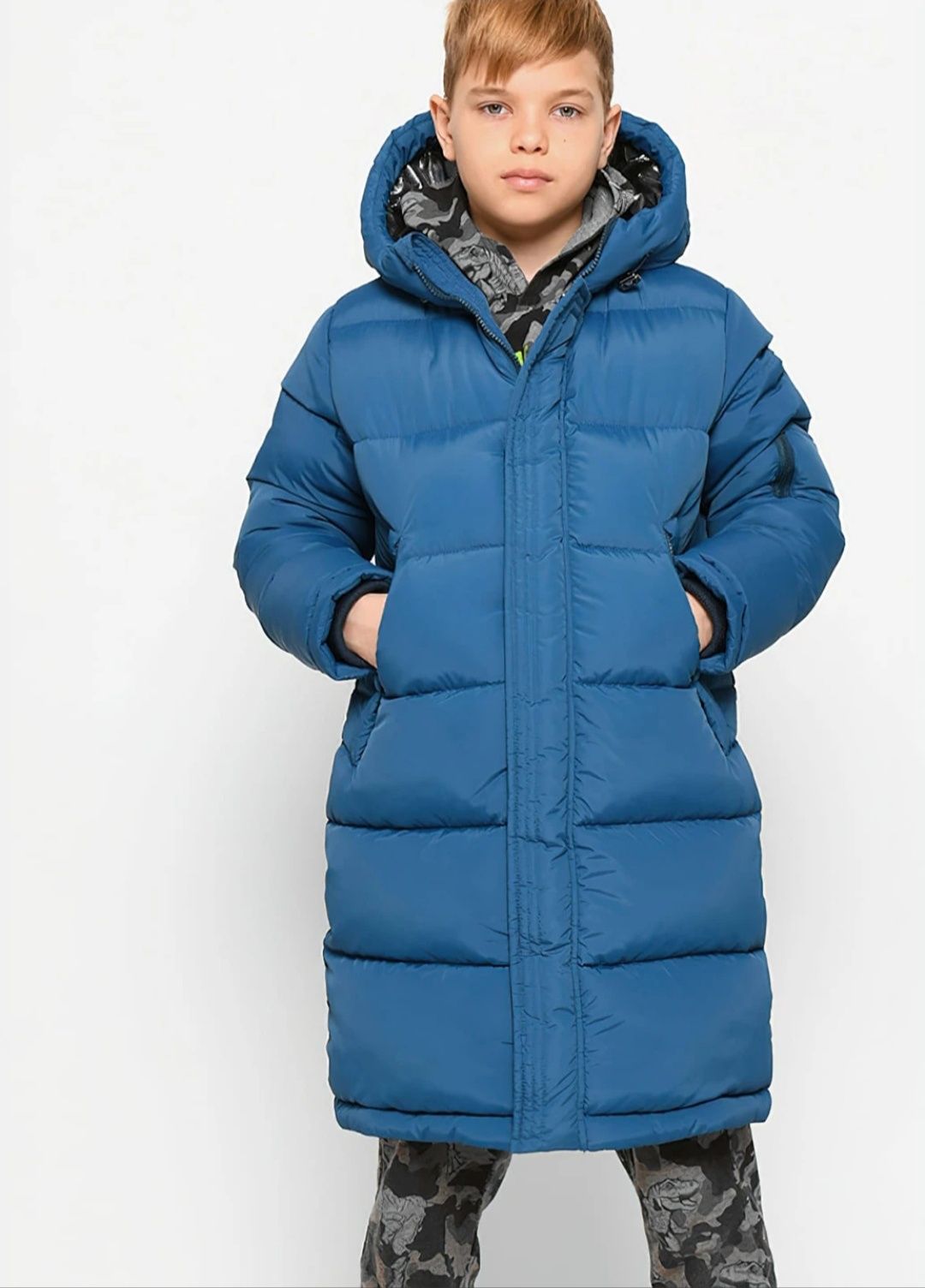 Пухова зимова куртка для хлопчика X-Woyz