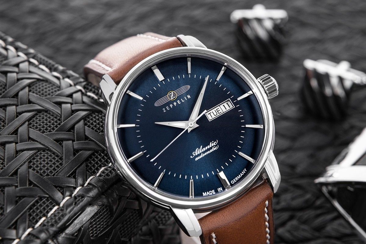 zegarek męski zeppelin atlantic automatic 8466-3 + box