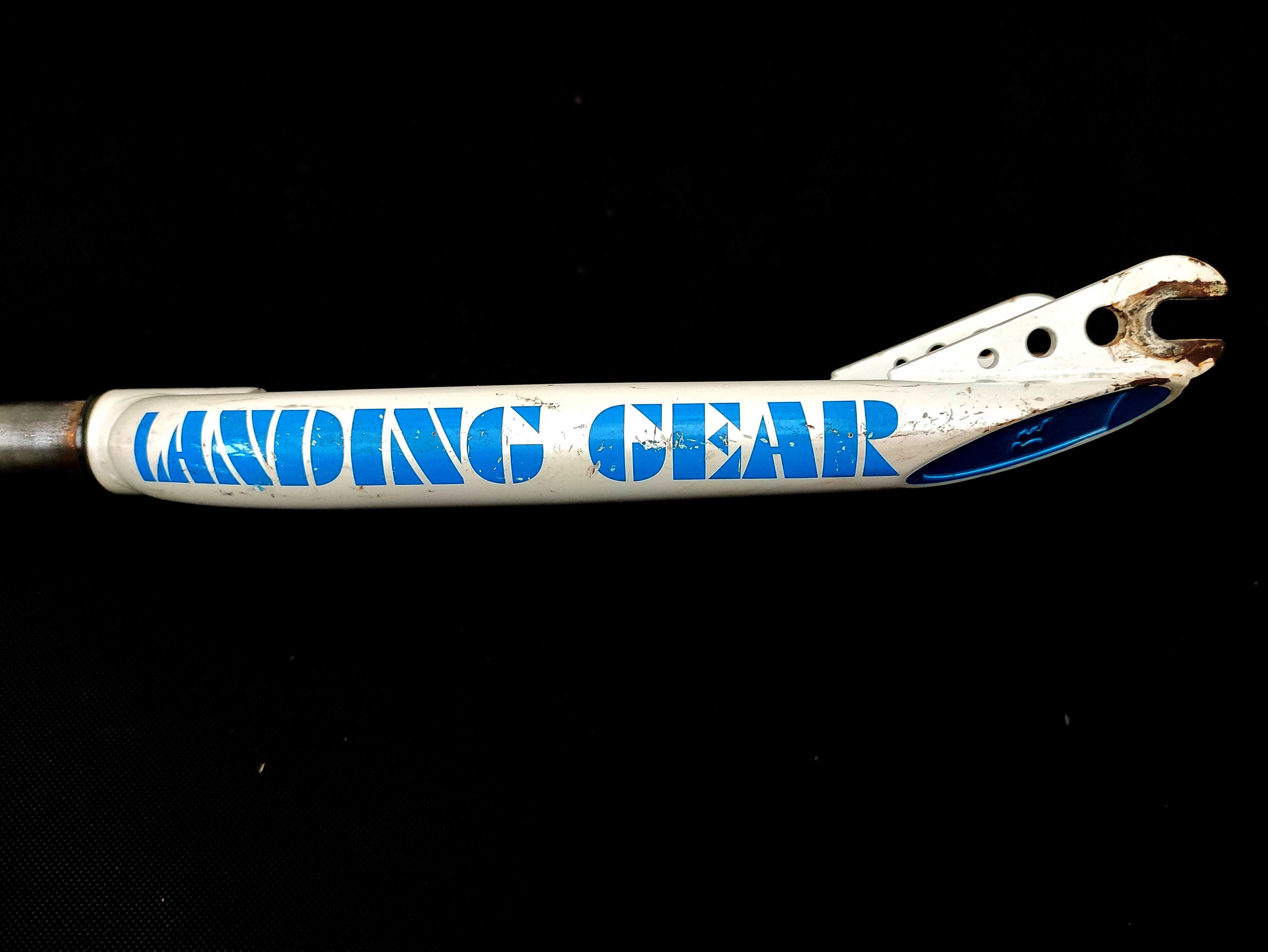 Lekki Widelec SE Landing Gear Cr-Mo Racing BMX 1 1/8" 20" Biały