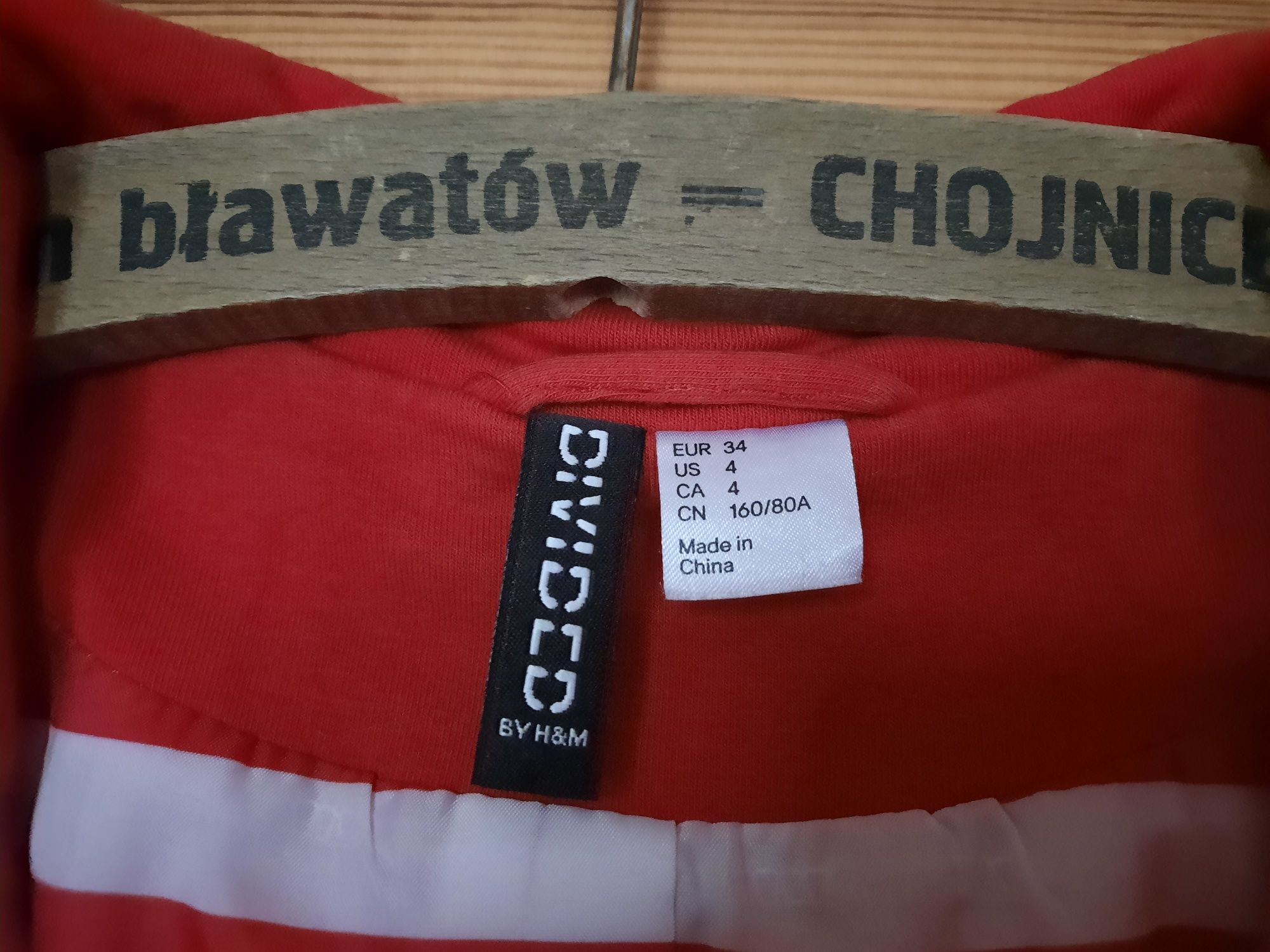 Marynarka dla dziewczynki Divided rozmiar 34 czerwona