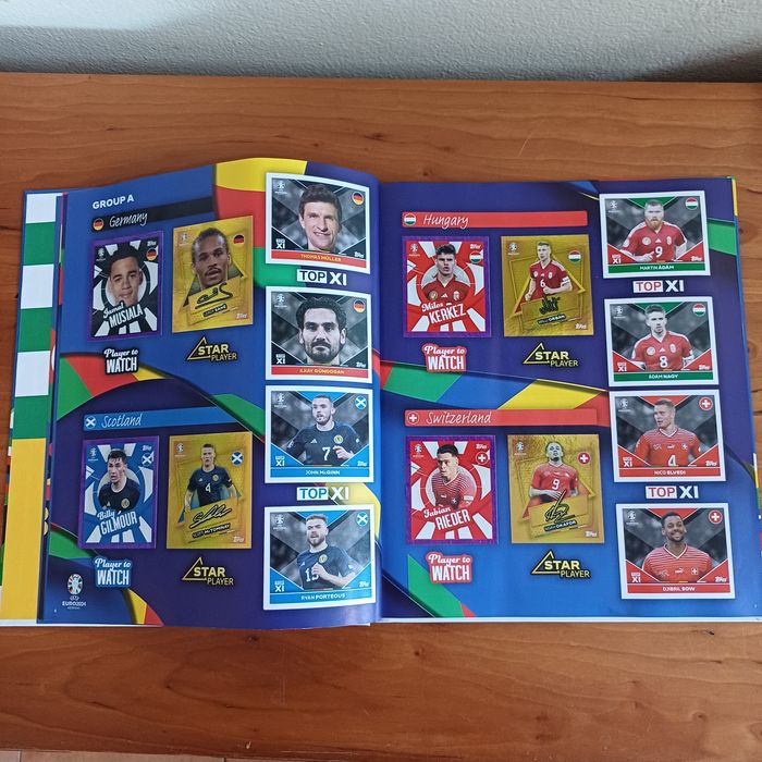 Álbum cromos Euro 2024 COMPLETO