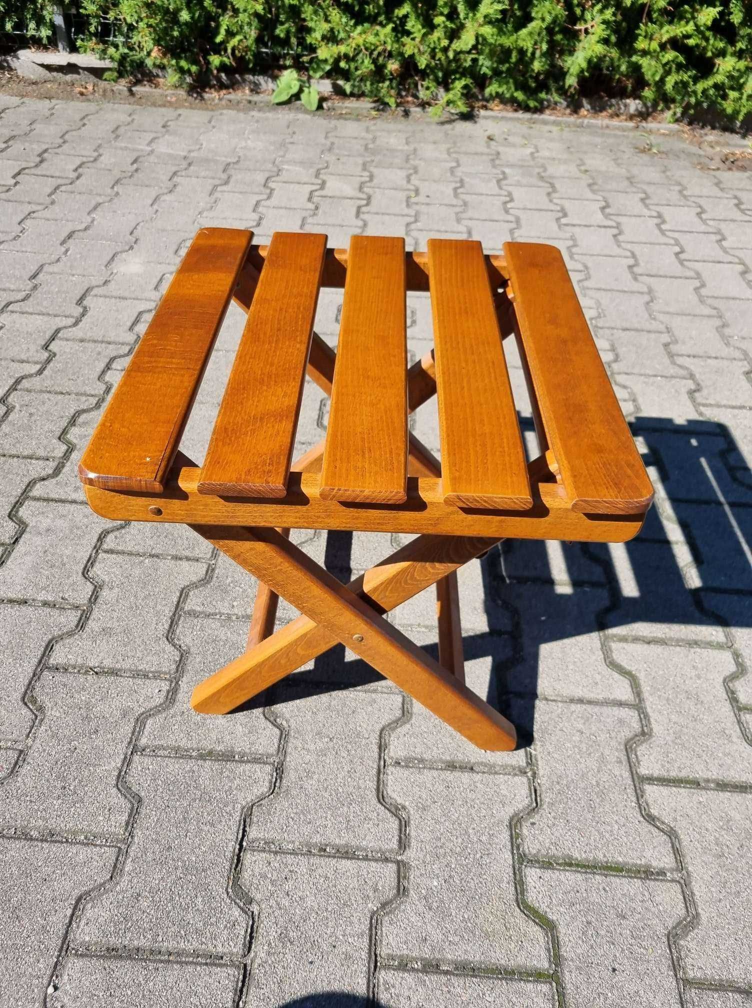 składane krzesełko drewno