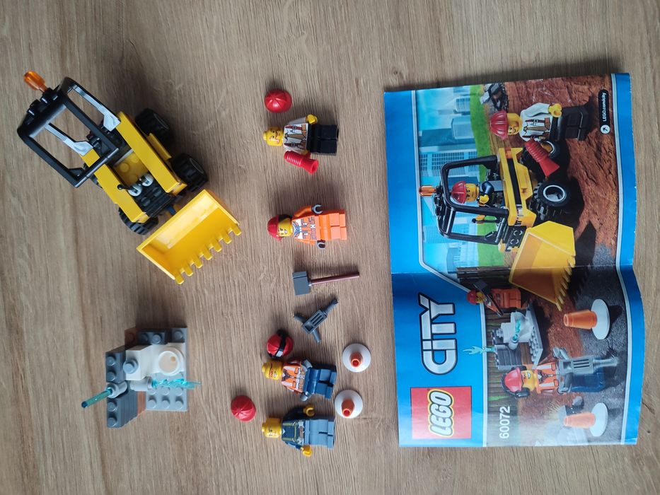 4 zestawy LEGO City! Nr 60042, 60120, 60072, 60006