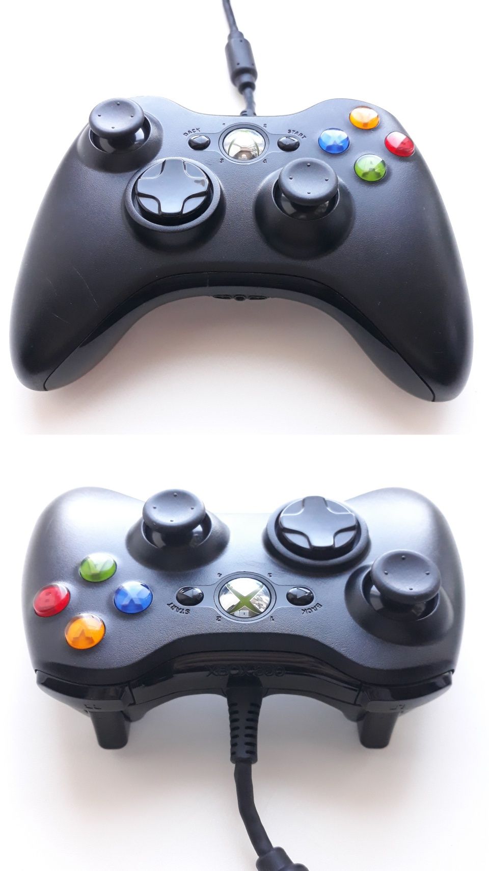 ⊡ Оригінал MICROSOFT™ Xbox 360 Wired Controller Black