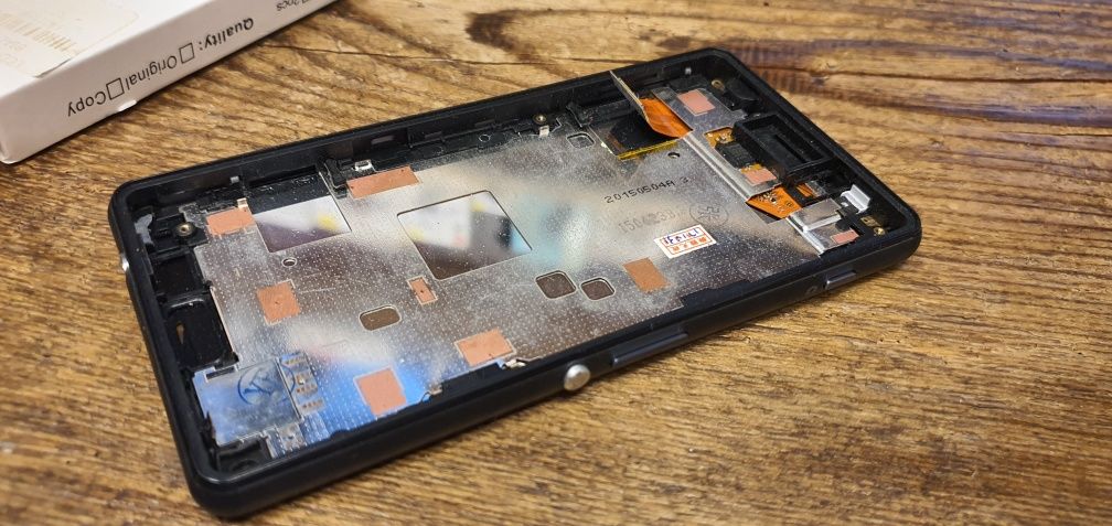 Sony Z3 compact LCD szybka ekran wyświetlacz wymiana W-wa Tamka 22/24