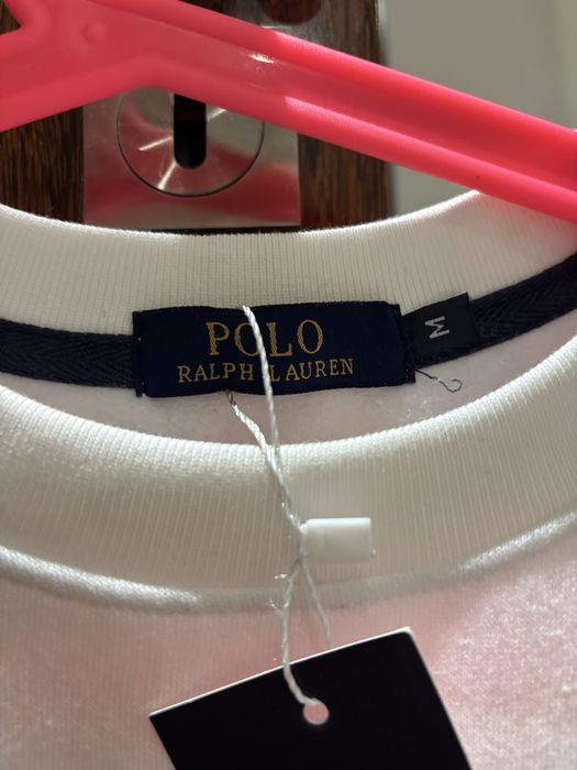sweat branca da Ralph Lauren. Nova,ainda com etiqueta!