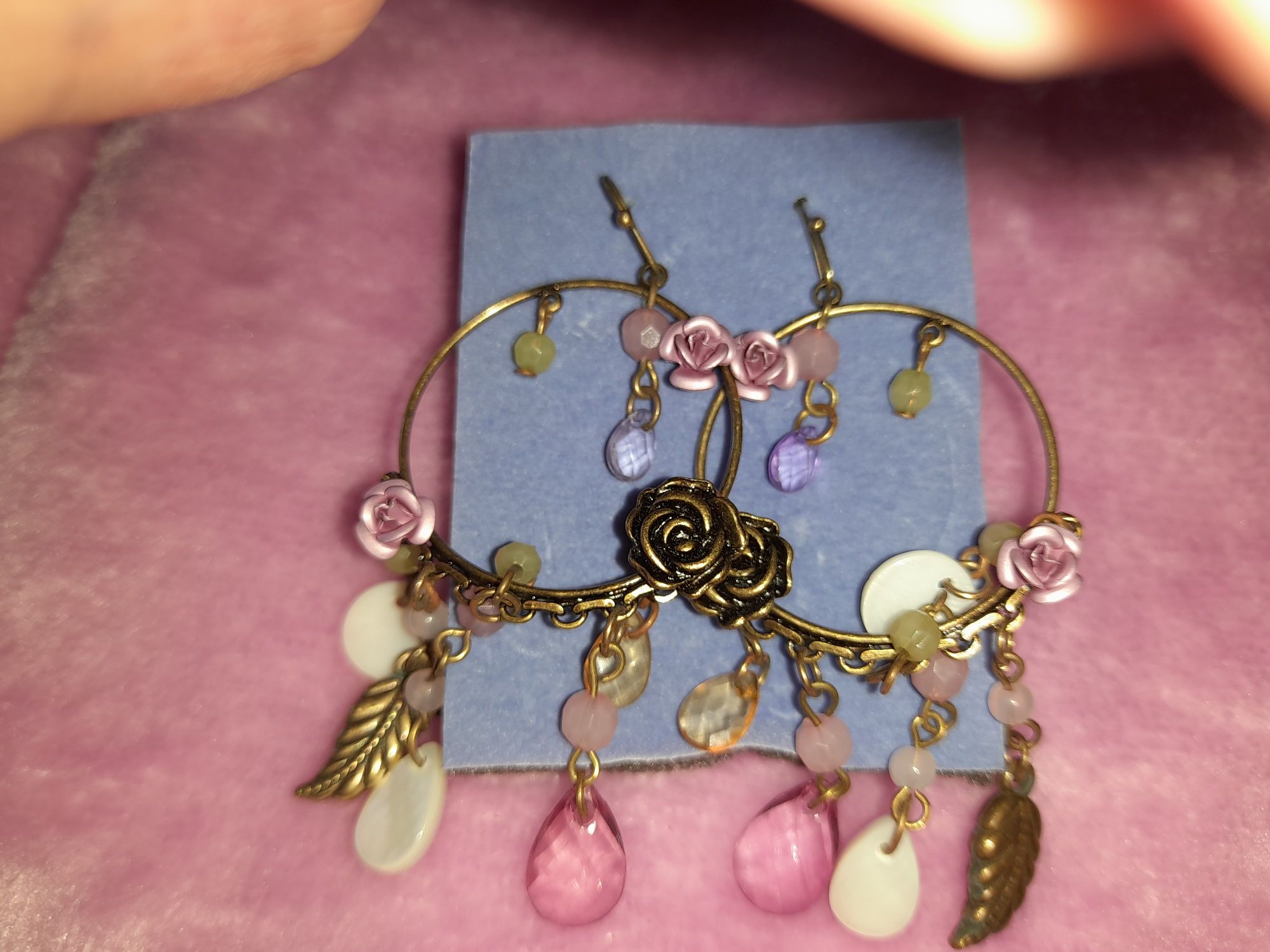 Conjunto Brincos e Fio