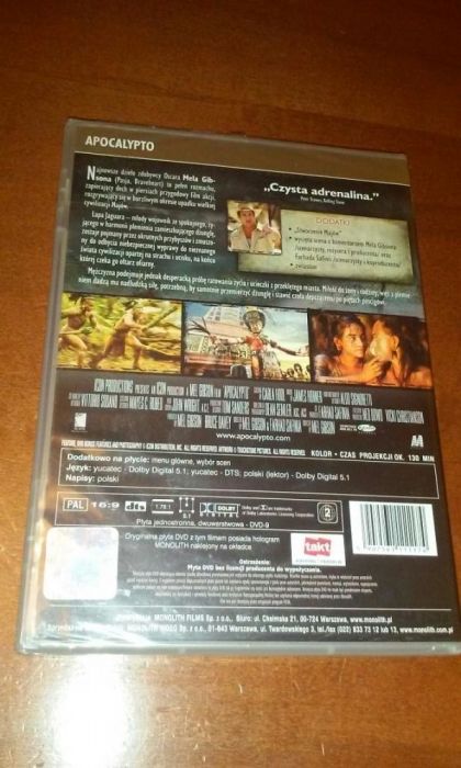 Apocalypto film DVD