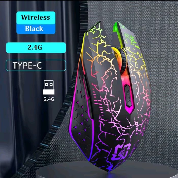 Мишка ігрова акумуляторна бездротова
