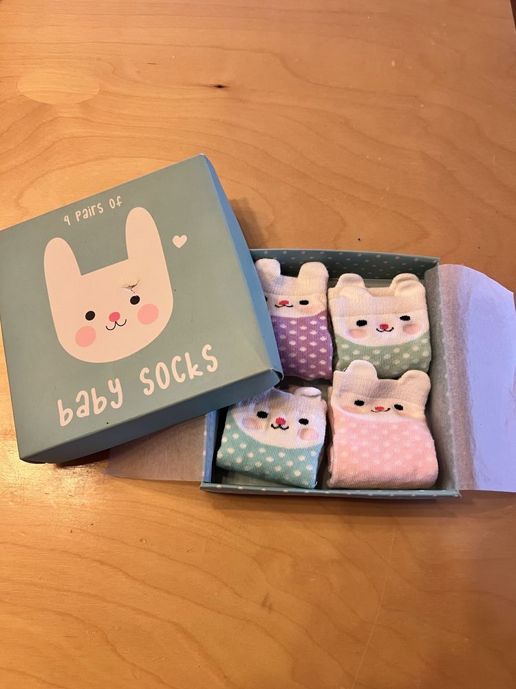 Meias bebe - 4 pares