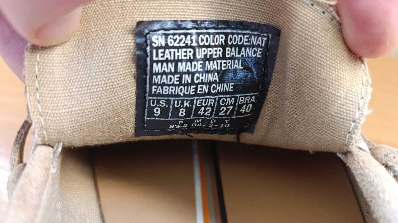 Мокасини нубук чоловічі Skechers, US 9 (42р) 27,7 см