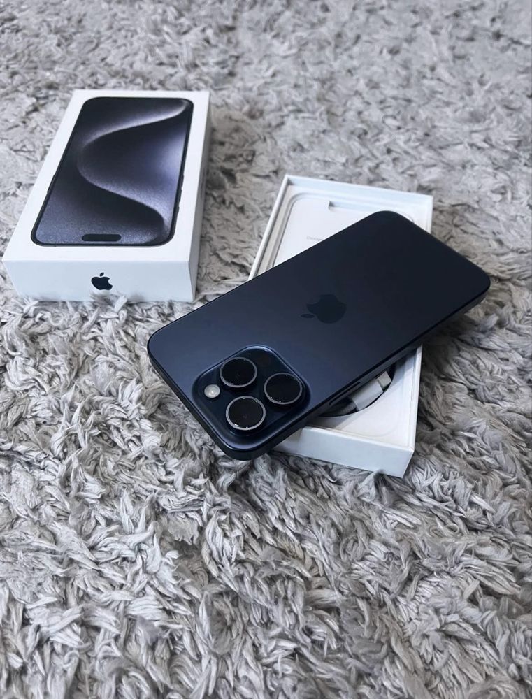 iPhone 15 Pro Max 512gb Blue Titanium