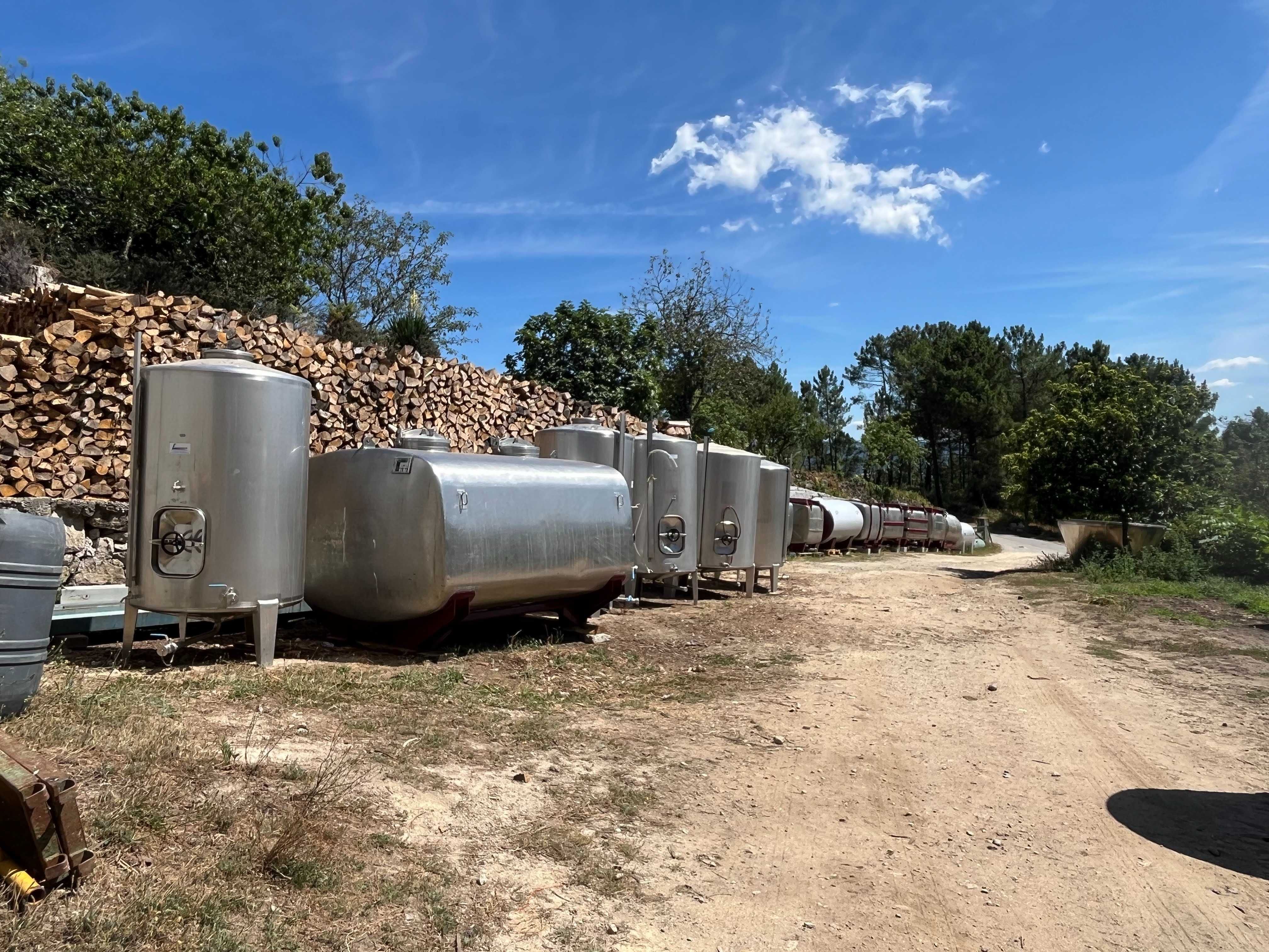 Depósito Inox / Cubas de Fermentação / Depósitos de Fibra e Transporte