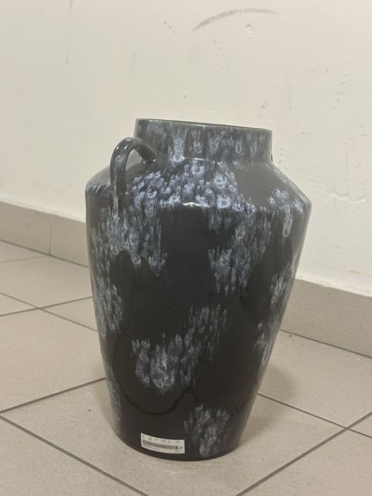 Duży piękny wazon ceramiczny Hm home granatowy