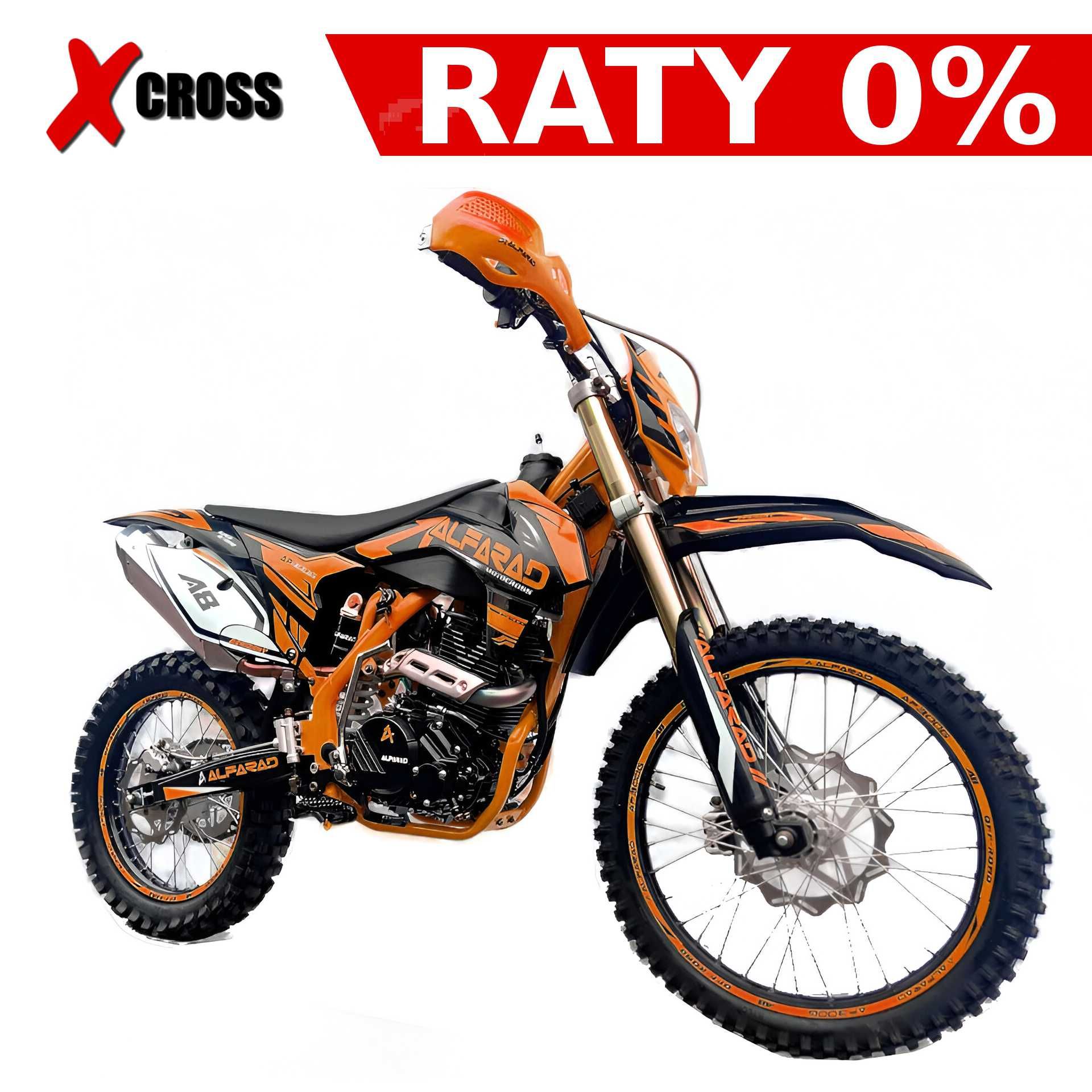 Cross 300 Enduro Cros ALFARAD A8 300cc 21/18 Raty 0% dowóz Kros