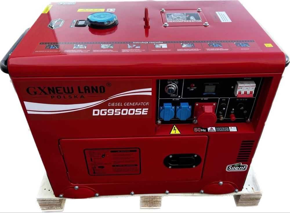 Agregat prądotwórczy diesel Polska GX 7.5 KW Gwarancja
