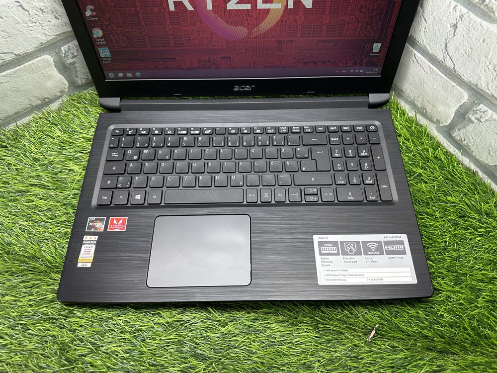 Магазин:Acer A315/Ryzen 3-2200u/8gb/128SSD/Vega 3 2gb/Игровой ноутбук