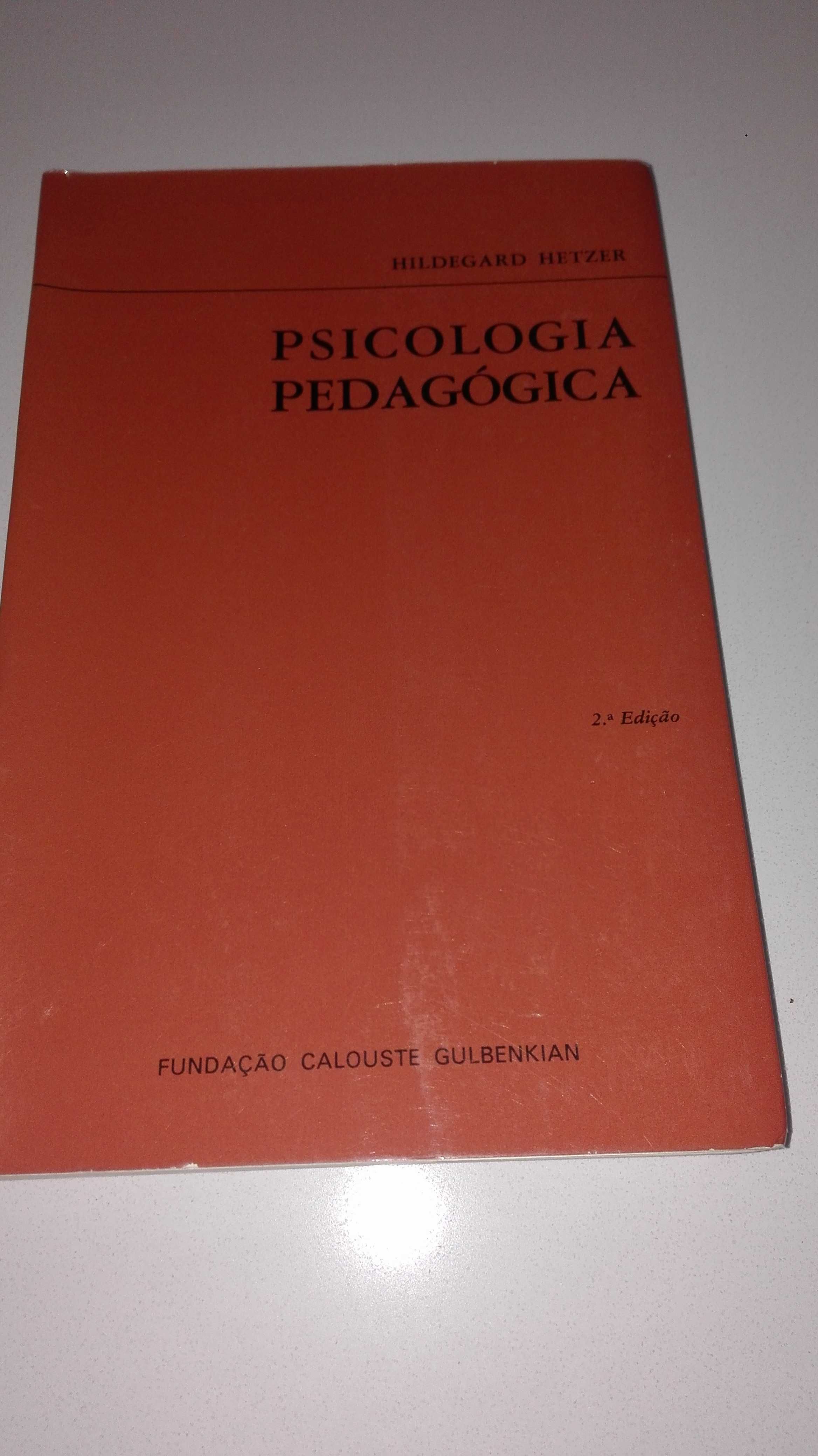 Psicologia Pedagógica - Hildegard Hetzer 2 Edição