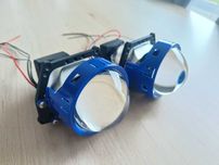 Soczewki projektory 3" BI-LED + LASER bardzo mocne