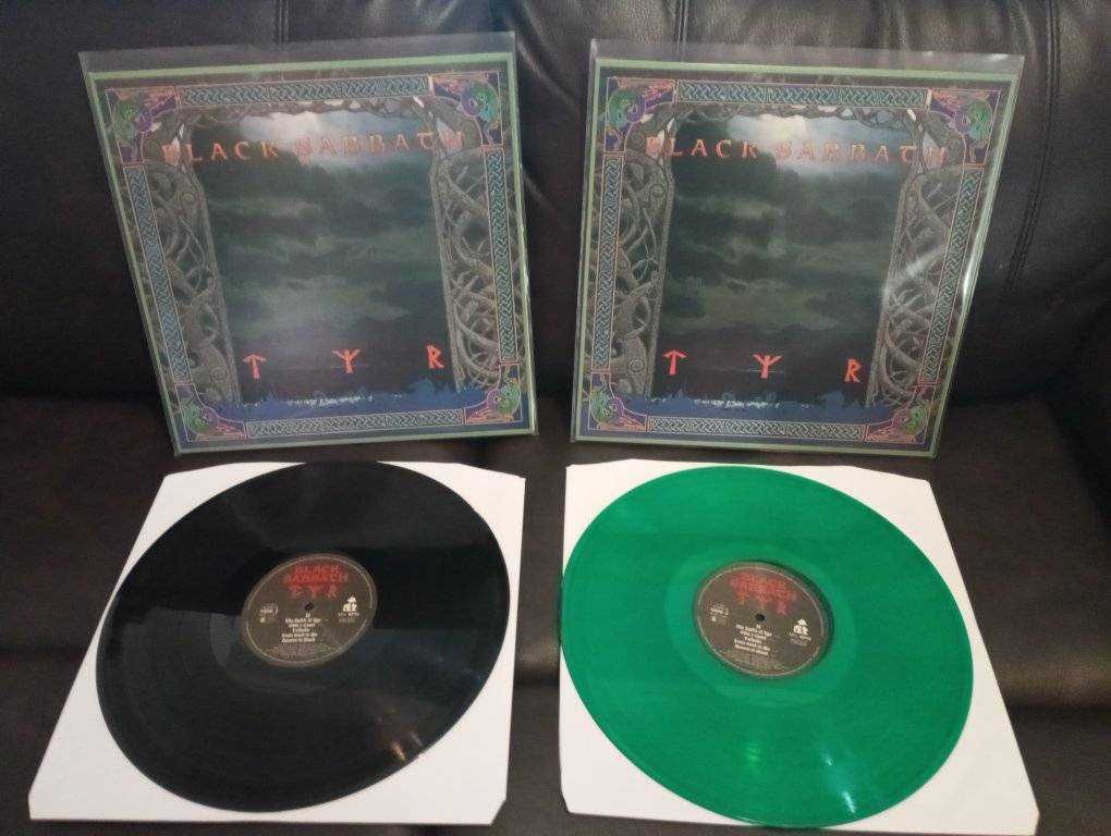 Black Sabbath - Tyr LP vinil verde novo