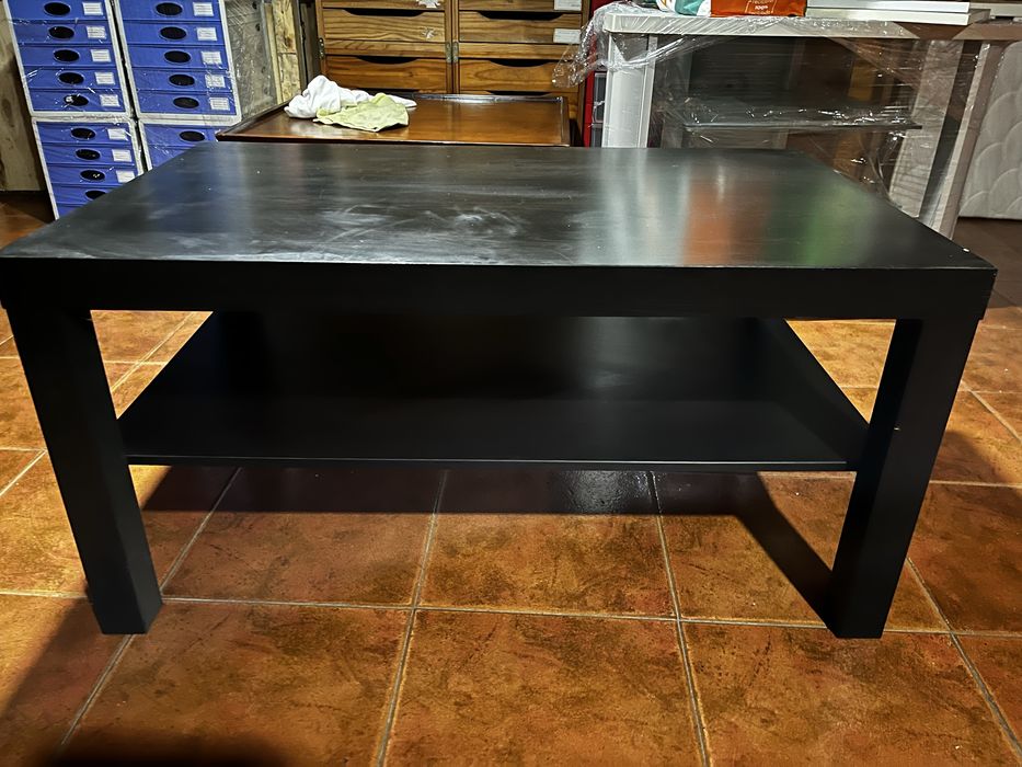 Mesa apoio preta ikea