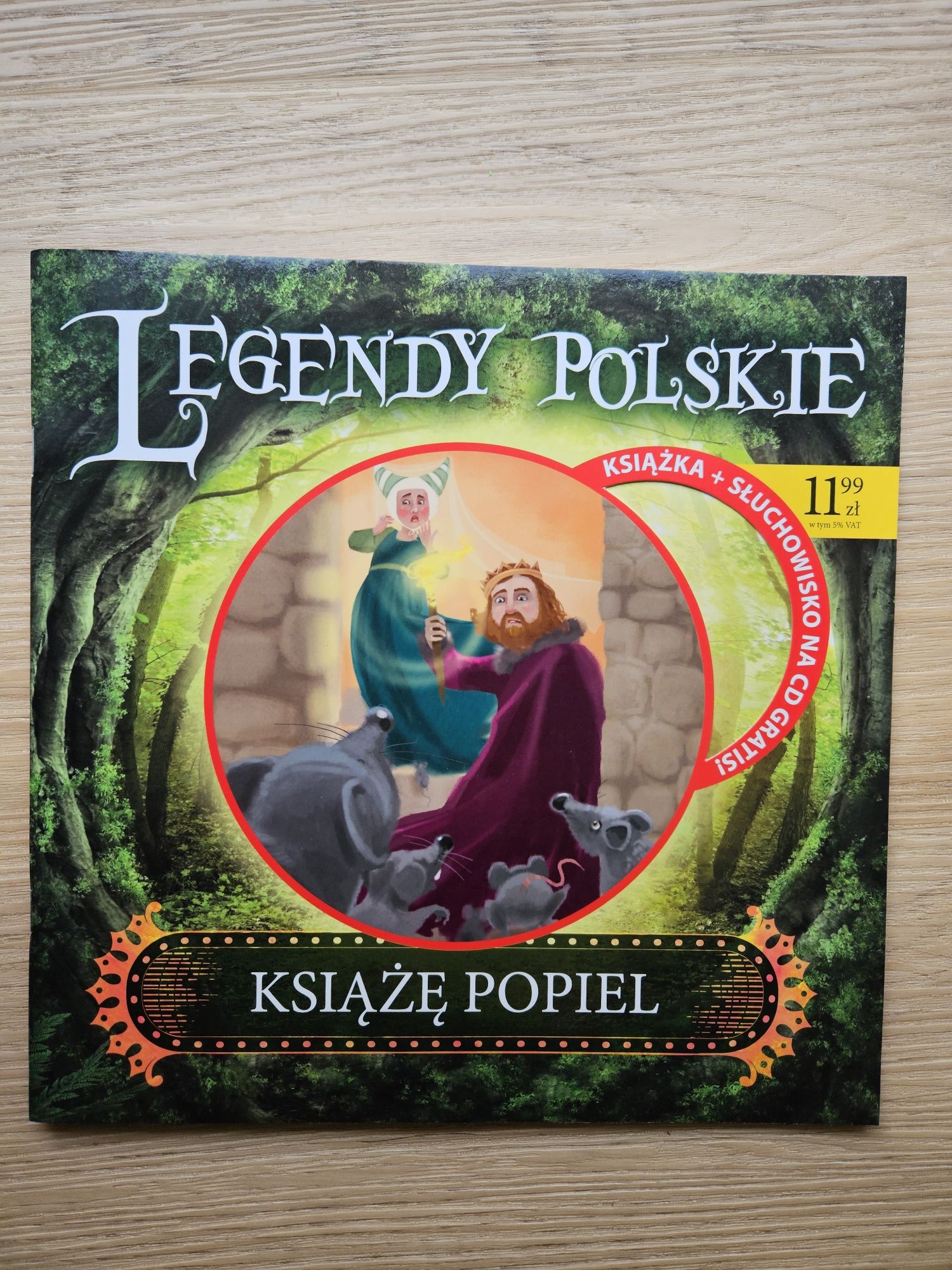 Legendy polskie złota kaczka, bazyliszek, książę Popiel