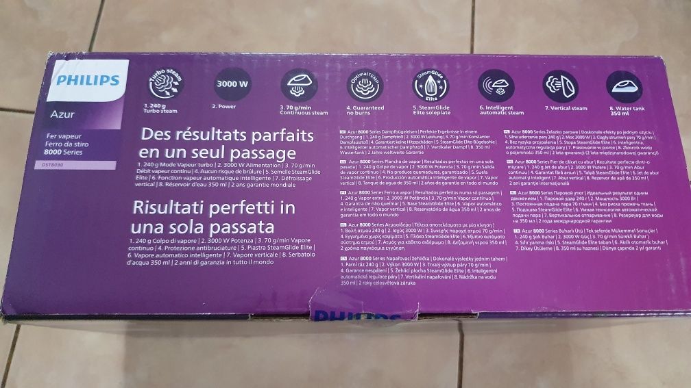 Праска з парою Philips Azur 8000 Series DST8030