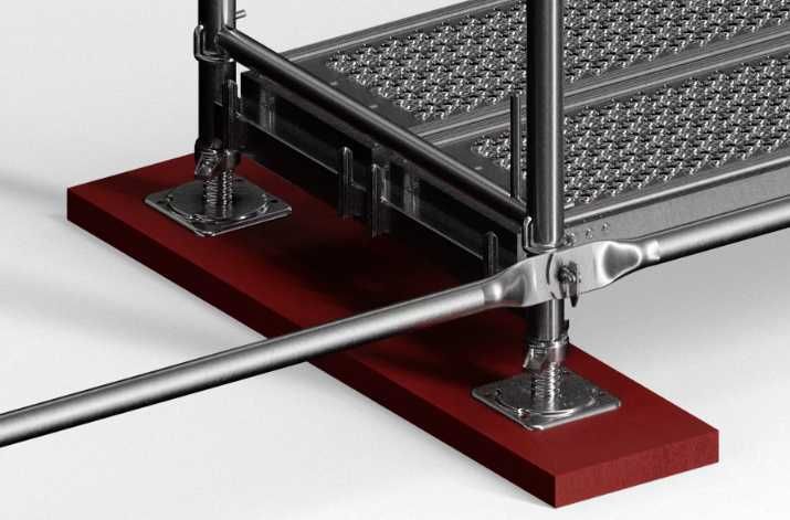 Rusztowanie elewacyjne rusztowania system PLETTAC 78m2 (dowóz gratis)