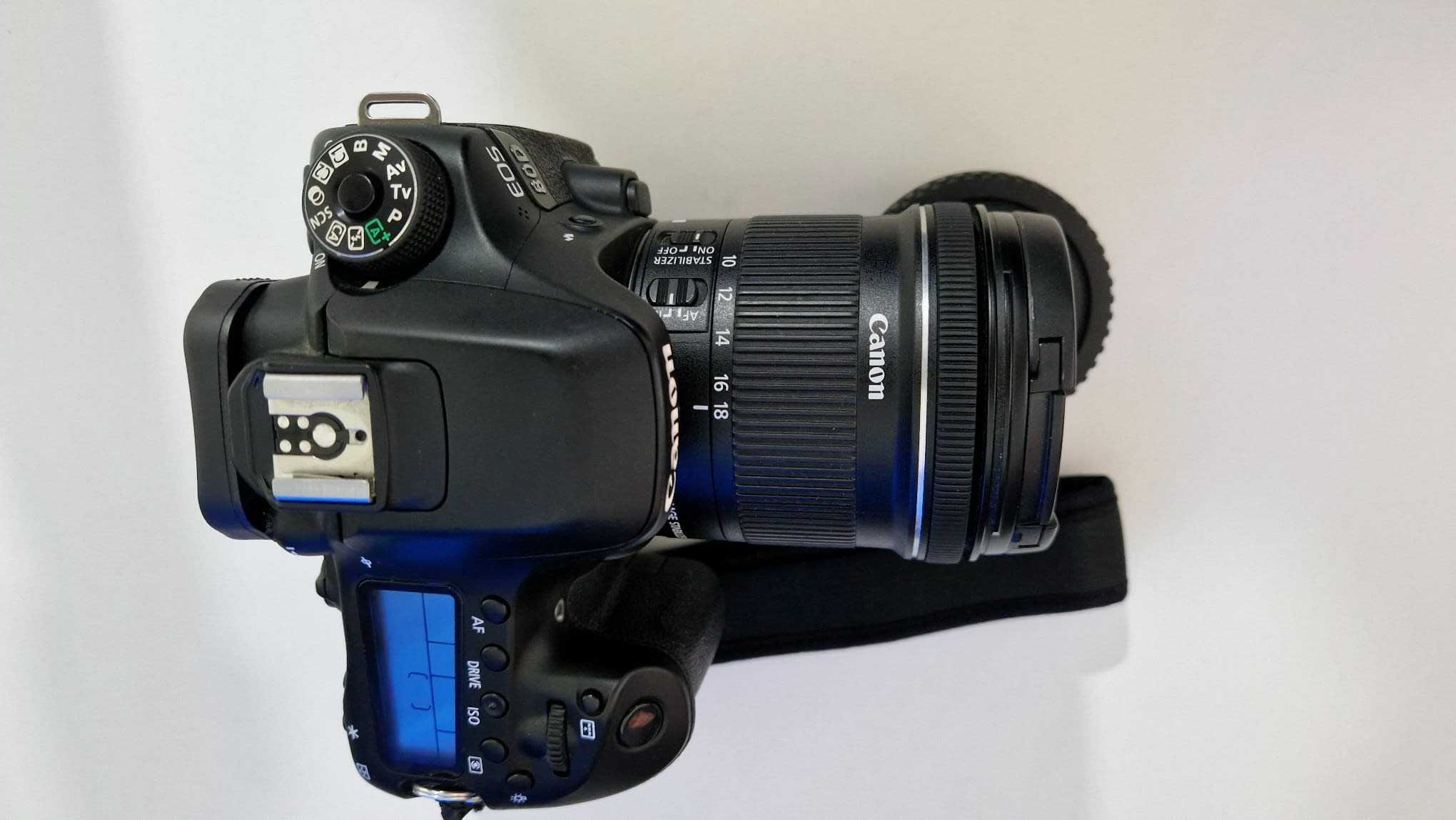 Canon Eos 80D + lente 10-18MM + 18-55 MM + Bolsa de transporte