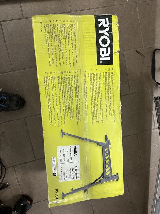 Imadło nożne RYOBI rstsj150 stół warsztatowy