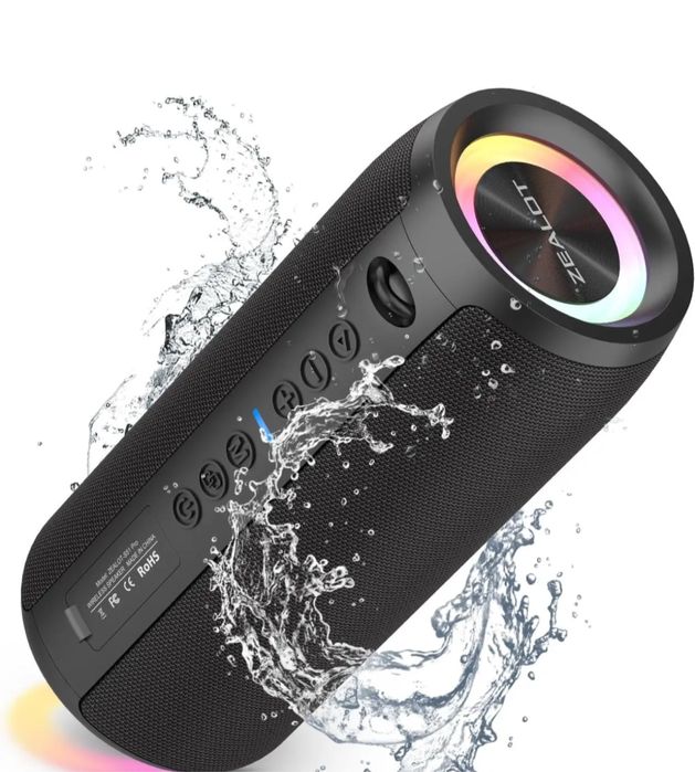 ZEALOT S51 Pro - Портативная Bluetooth колонка 40вт водозахист