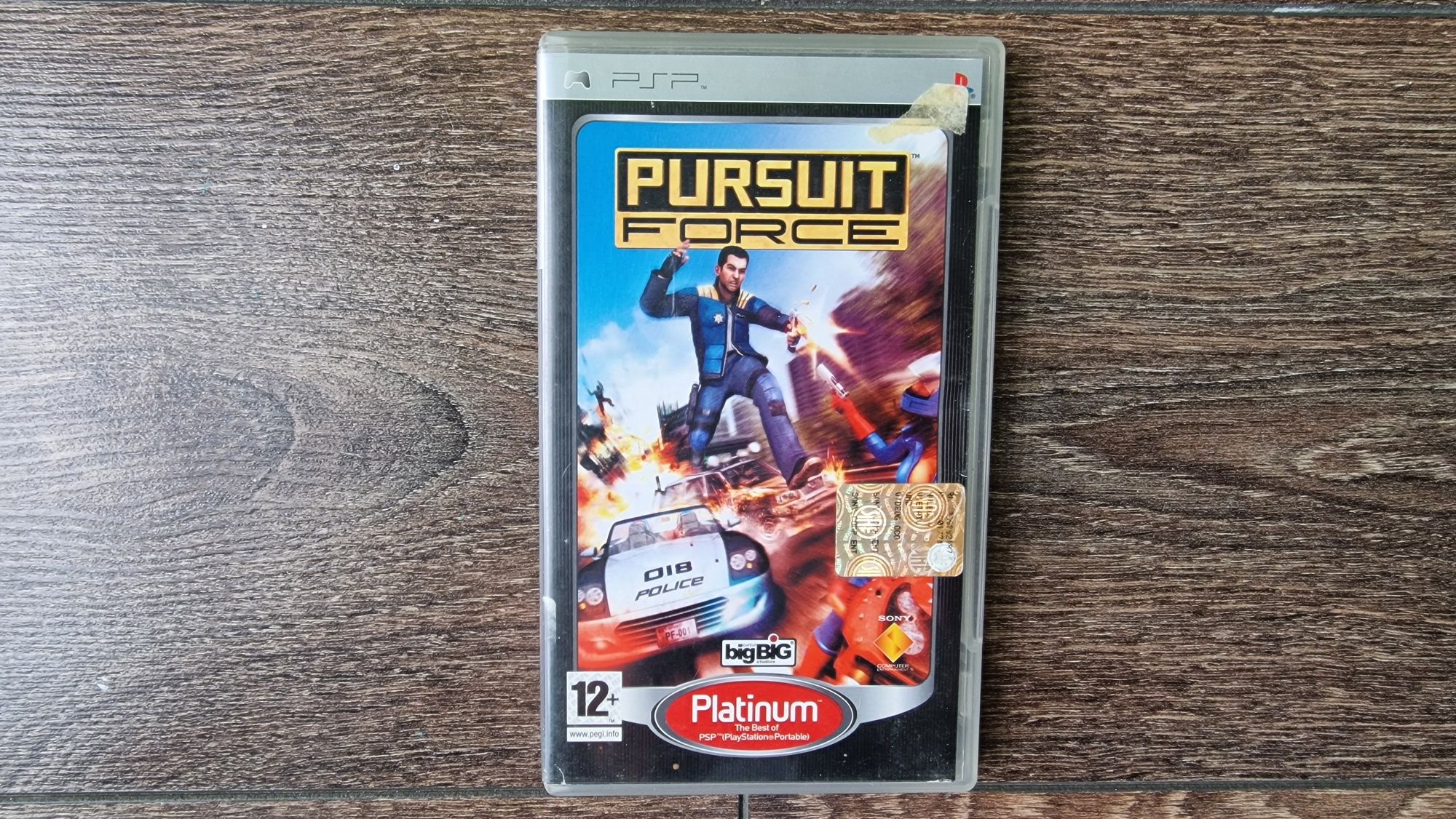 Gra Pursuit Force PSP