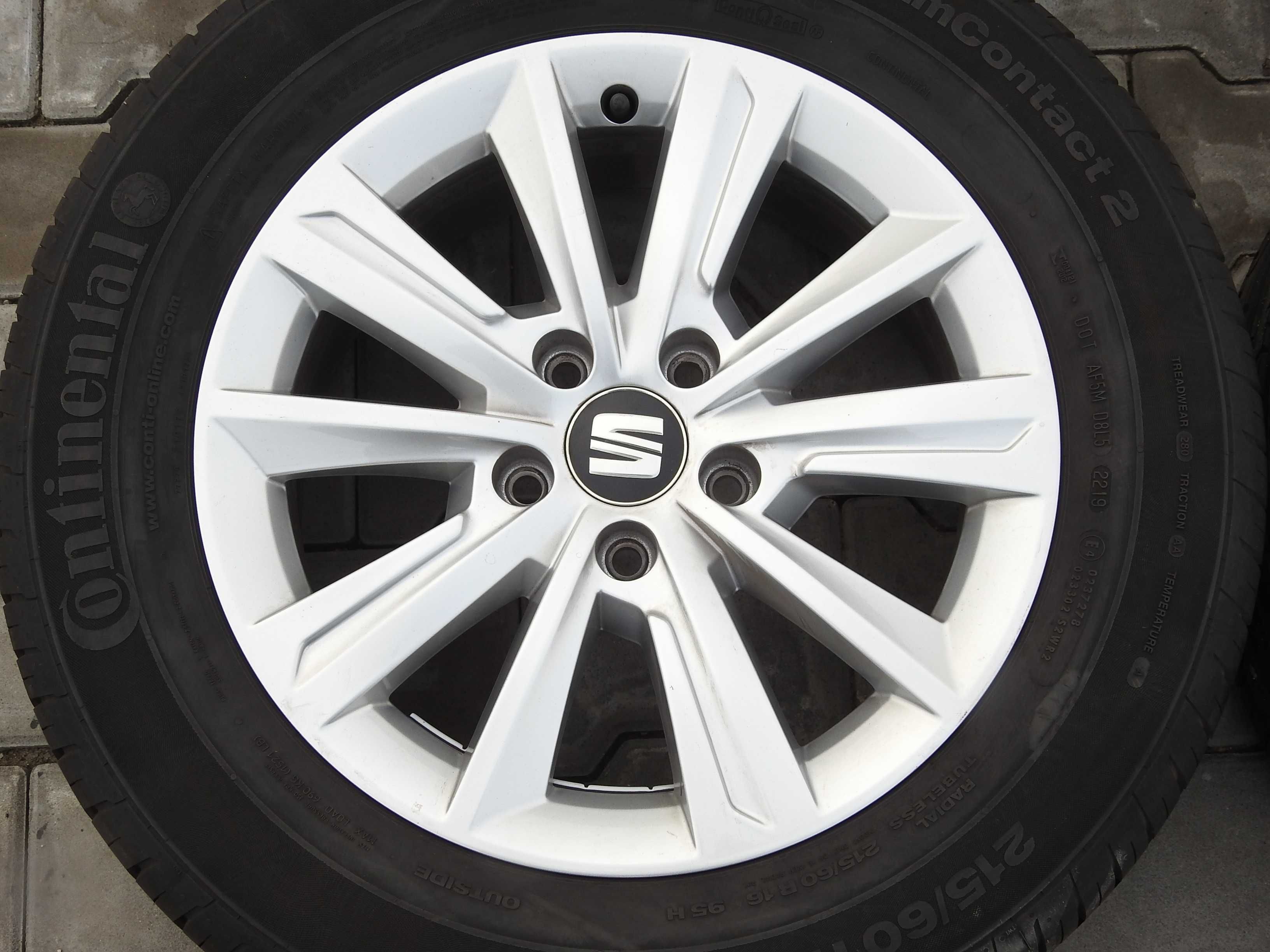 4x 16" 5x112 Super stan SEAT OE ET33 6,5J 7N5 Super STAN