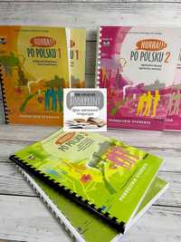 Hurra!!! Po Polsku 1, 2, 3 Student's Book + Workbook+AУДІО