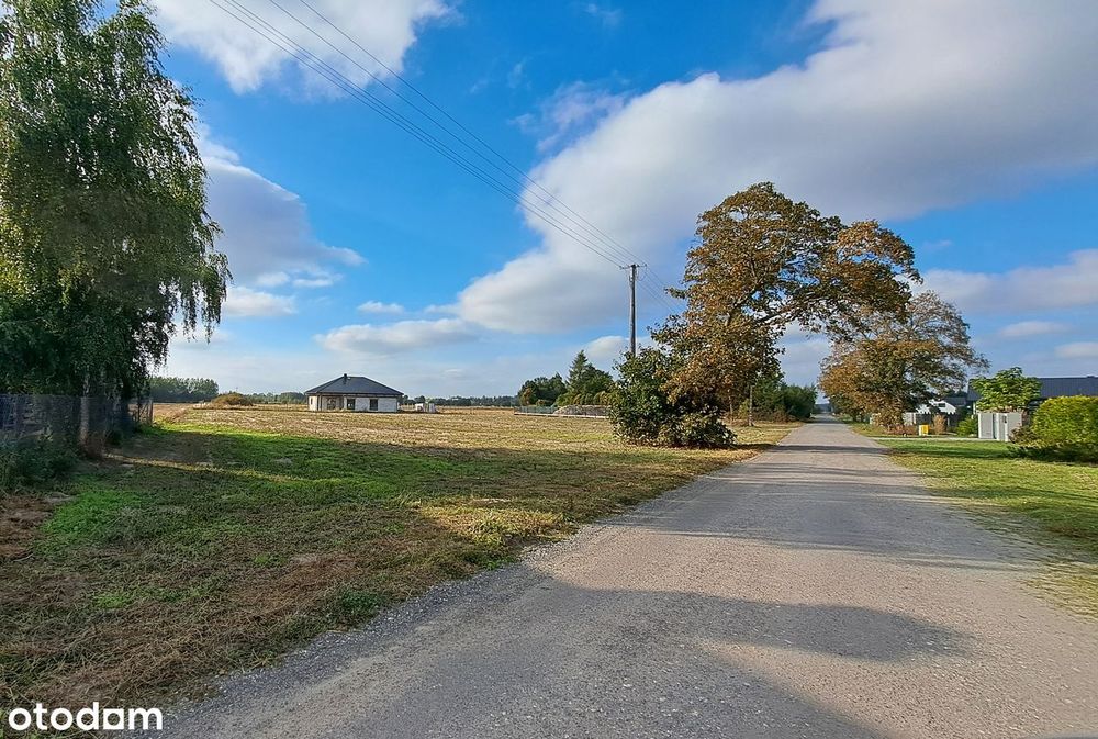 Działka budowlana, Radzyń Podlaski, pełne uzbrojenie, I linia zabudowy