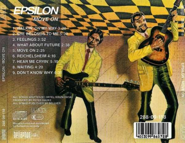 EPSILON- MOVE ON - CD -płyta nowa , zafoliowana