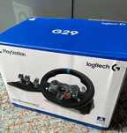 New Logitech G29 Racing Wheel for PS4/5 and PC + Gaming Gloves