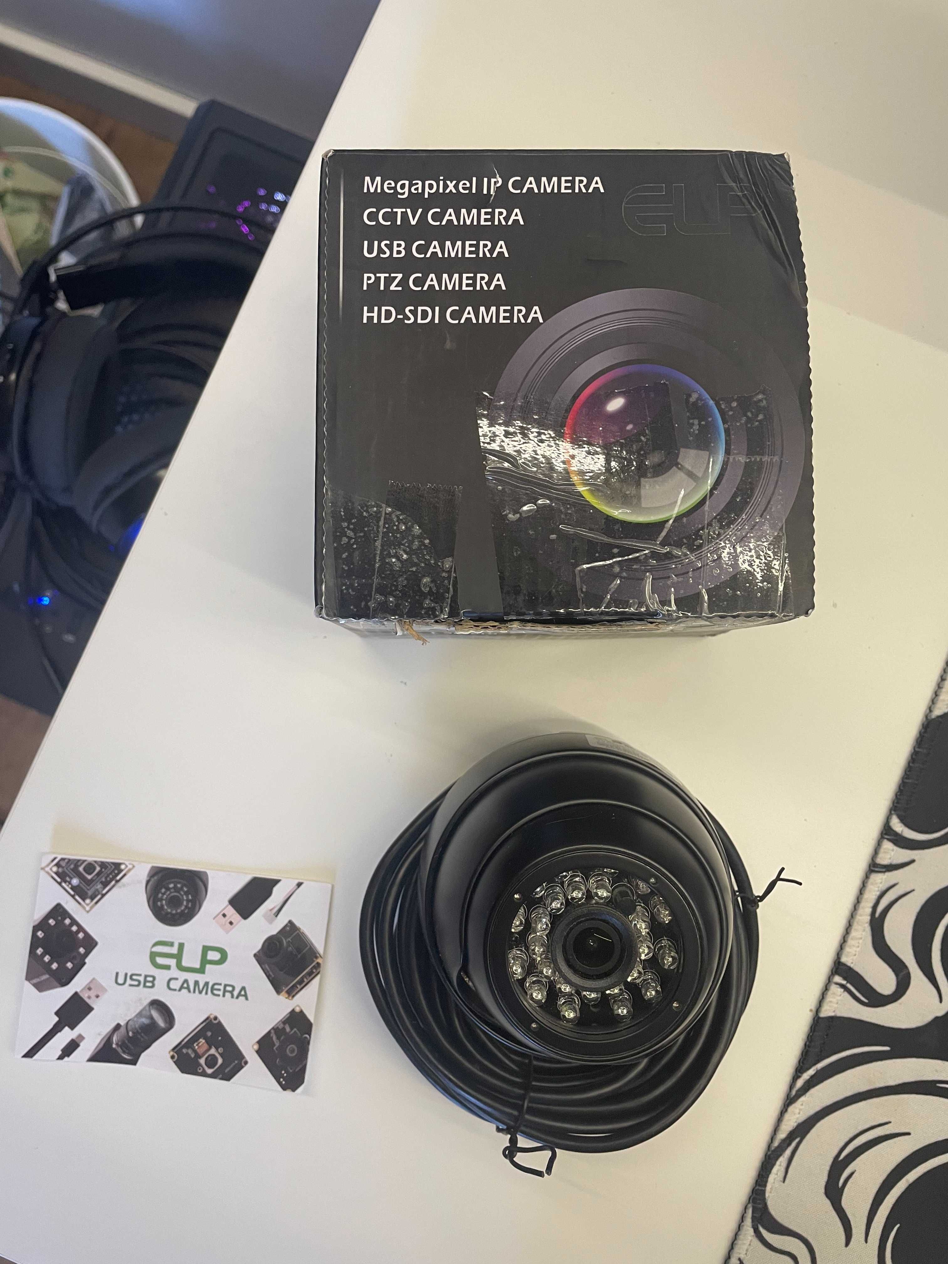 Kamera do monitoringu ELP USB z IR – 1080p, zewnętrzna / wewnętrzna