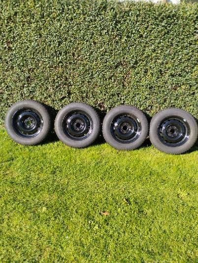 Felgi 4x108 + Opony zimowe Dębica Frigo 195/65 R15 JAK NOWE