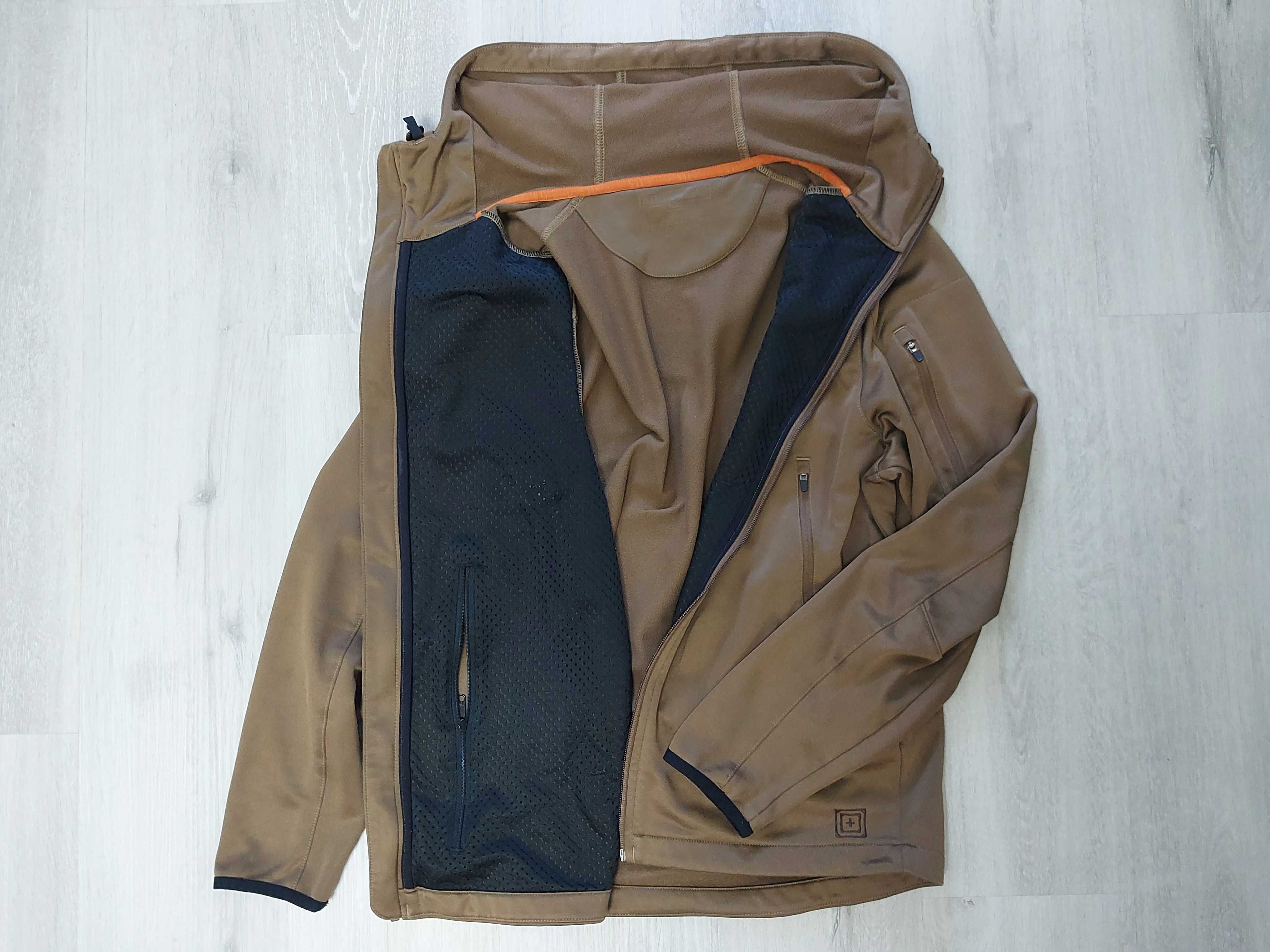 5.11 Tactical | Тактичне худі Full Zip Койот | Мілітарі Одяг