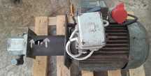 Komplet  Silnik 3 fazowy 11kw Indukta  / zestaw sprzęgła / pompa ak-52