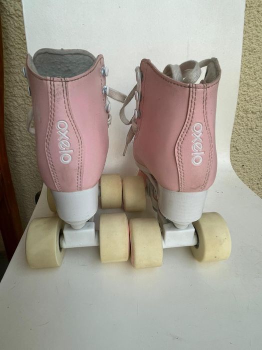 Patins Menina Oxelo - Tamanho 28 (Quase Novo)
